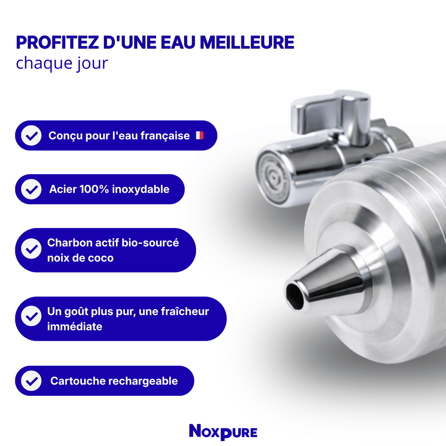 Filtre pour Robinet NoxPure Pro