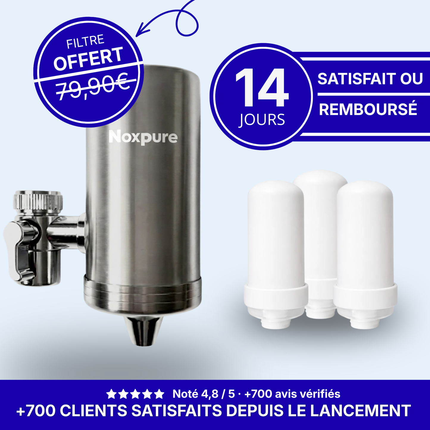 Filtre pour Robinet NoxPure Pro